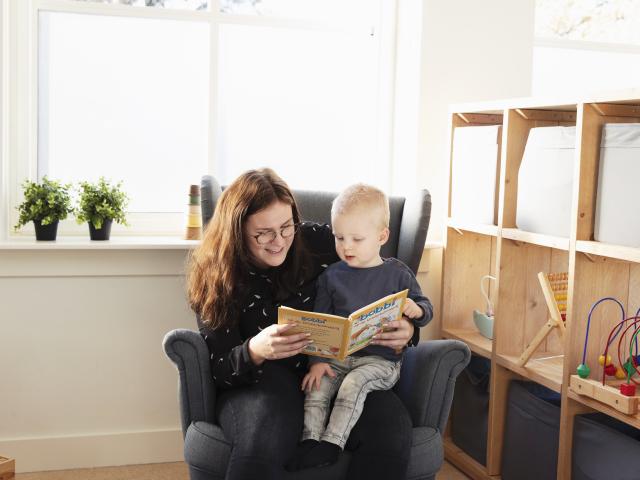 Foto binnen KDV Berglaan locatie kinderopvang BijdeHandjes Voorthuizen
